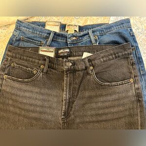 New BLUE Kirkland signature jeans